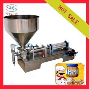 semi automatic tahini filling machine / mayonnaise filling machine