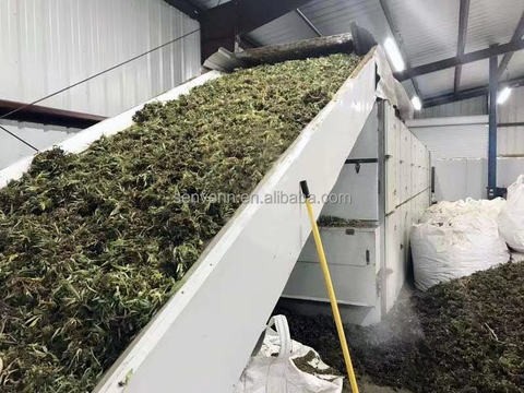 SenVen Continuous Cassava Agricultural Mesh Belt Dryer Drying Machine for good service