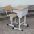 Import SF-1040,Fire-proof School Desk And Chair Set Student Desk And Chair School Furniture Set Adjustable Height is Available from China