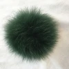SF0351 fox fur ball pompom/ 100% real Fox Pom Pom Fur for hat