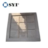 SGS Verified Municipal Driveway Safety Durable Round Water Ductile Cast Iron Recessed Well Manhole Cover Specification