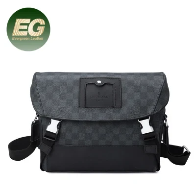 Sh2416 Leather for Men Shoulder Luxury Crossbody Bags with Logo Business Designer Custom Messenger Bag