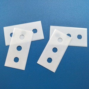 Sharp Wear-resistant Never Rust Zirconia Ceramic Three Holes Blade for Cutting Membrane/PVC/Film/Tape
