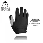 Shock-Absorbing Riding Full Finger Cycling Gloves Breathable Sport for Men and Women
