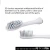 Import SIFBRUSH-1.1 Bluetooth Smart Toothbrush with App ios &amp; Andriod from USA