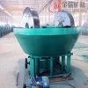 silver,copper,lead,zinc ore grinding wet pan mill for gold