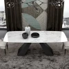 Simple Design Modern Dining Table Chair Sets Carbon Steel Living Room Furniture Set