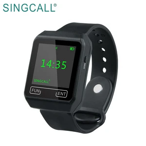 SINGCALL best selling wireless wrist watch pager APE6800