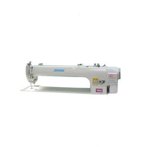 Single/double needle long arm heavy duty lockstitch sewing machine for the best price