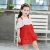 Import sleeveless long dress 2 year old girl dress for girl 2-10 year baby girls kids lace dress from China