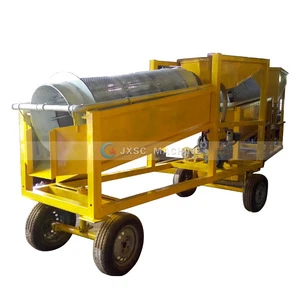 Small Investment Compost Stone Sand Mining Machine Drum Trommel Screen For Sale