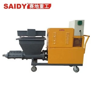 Small Shotcrete Machine Automatic Wall Plastering Machine with Output of 5m3/h