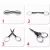 Import Small stainless steel travel portable mini folding scissors fishing cutting shearing stretch tool from China