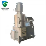 smokeless solid waste incinerator machinery for industrial/hospital medical/domestic garbage burning
