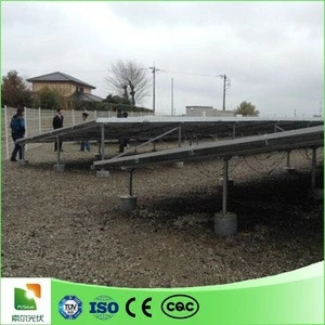 solar ground mounting rack solar mounting steel structure concrete mounting steelother energy related products