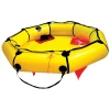Solas approved open reversible inflatable life raft cradle
