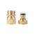 Import Solid Brass Quick Connector Garden Hose Fitting Water Hose Garden Water Connectors from China