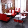 (SP-CT833) Vintage and 50s retro furniture American 50s style diner chair table used restaurant furniture set