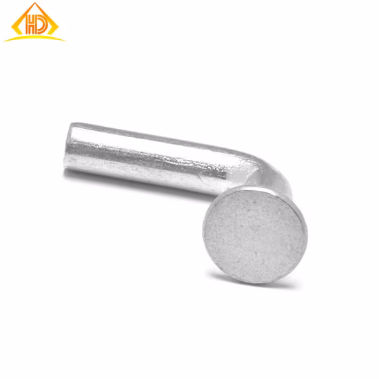 Customized 18-8 Stainless Steel 304 M5 M6 M7 M8 L Shape for Pallet Lock Use Flat Head Safety Drop Lock Pin