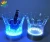 Import Special bar charge luminous LED glowing Champagne crown ice bucket for night club bar KTV used from China