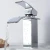 Import square design single handle wash basin waterfall basin mixer tap from China