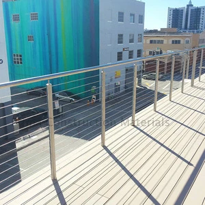 S.S. Wire Staircase Railing
