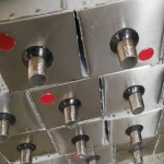 SS304 solar power evacuated pipe collectors