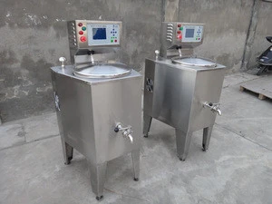 stainess steel commercial automatic dairy milk pasteurizer