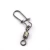 Import Stainless Steel Fishing Ball Bearing Rolling Swivels with Nice Snap Connector Fishing Accessory from China