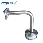 Stainless Steel Handrail Railing Balustrade Adjustable Glass Stair Wall Support Bracket