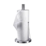 Stainless Steel Kitchen Paper Roll Holder Standing Paper Towel Holder
