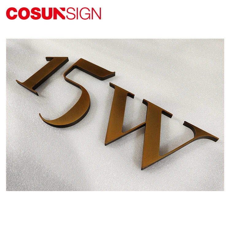 stainless steel letters 3d letters metal sign