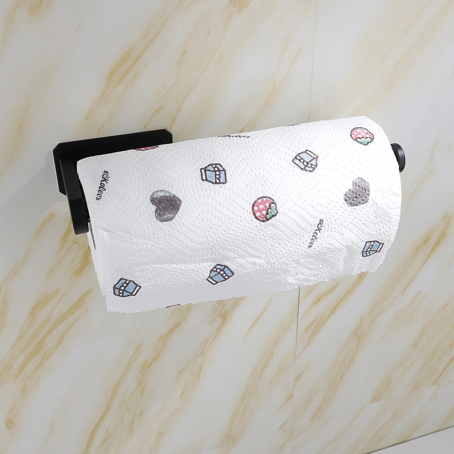 stainless steel toilet tissue paper roll towel plate holder steel kitchen towel paper holders  bathroom accessories