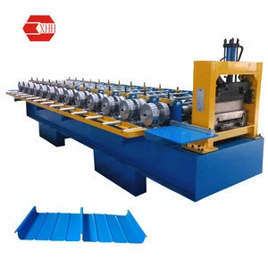 Standing Seam Metal Roof Panel Roll Forming Machine with Metal Roof Tile Making Machine