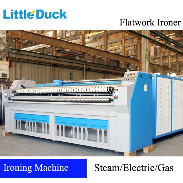 Steam heating Industrial flatwork ironer machine