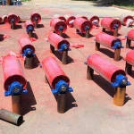 Steel Material take up conveyor pulley for material handling in baoding huayun