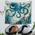 Import stock lots decoration design hanging fabric goods pieces home sea ocean wall hanging decor from China