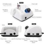 Strong rechargeable nail drill polisher of carbide nail drill bits nail rolling machine