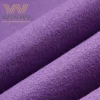 Suede Fabric Supplier Synthetic Purple  Microfiber Suede Leather