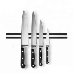 Super Strong Wall Mounted Stainless Steel Magnetic Knife Holder/Bar/Block/Strip/Rack with ABS Plating for Kitchen Storage