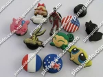 Supply High Quality Custom Soft PVC Shoe Charm For Kids Shoe Decoration
