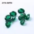 Import Synthetic Octagon Cut 9x7mm nano crystal emerald gemstone green nano beads for high end jewelry from China