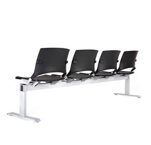 T Legs Aluminium Seating Airport Hospital Waiting Room Staff Training Armrest Luggage Board Bench Office Furniture Beam Chair