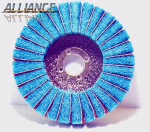 T27 non woven polishing wheel flap disc
