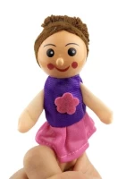 Tale Characters  Fairy Doll Tell Story Toy  Cute Finger Puppets Plush Hand Puppet Animal role play toys  Finger Puppets