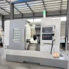 TCK560 Fanuc cnc lathe machine for metal horizontal slant bed cnc lathe cnc lathe turning machine 12-station tool holder