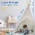 Import teepee tent Wholesale 2020 New Product Kids Teepee Tent Children Teepee Tent from China
