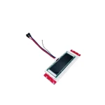 Temperature display liquid crystal display capacitive intelligent dimmer touch sensor switch three color LED