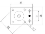 temperature thermostat 16a 250v for toaster oven with UL VDE