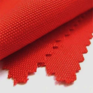 Textile 100% Polyester China Supplier Red Oxford Fabric for Bag
